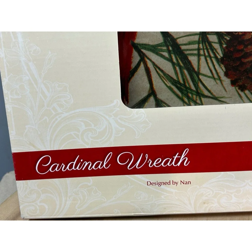 Pfaltzgraff cardinal wreath